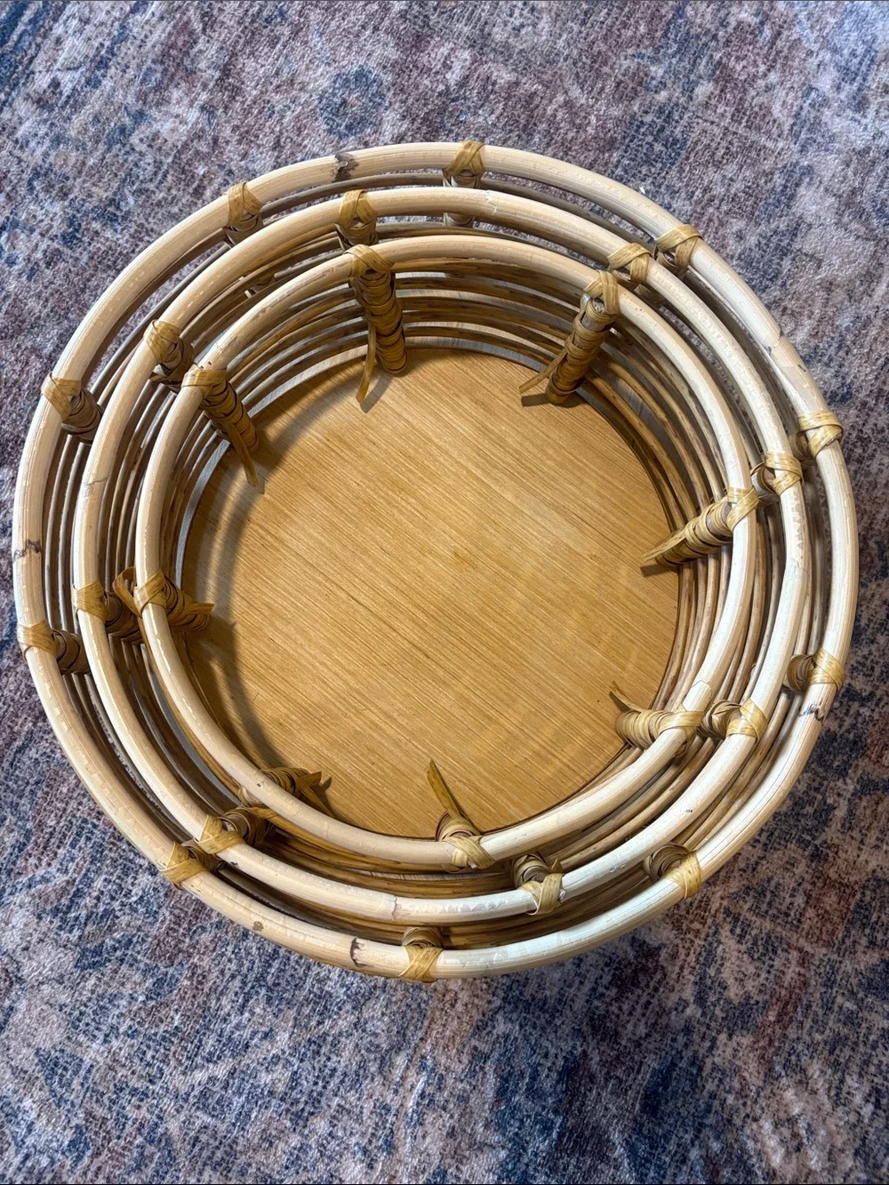 Natural Rattan nesting Set - Neutral